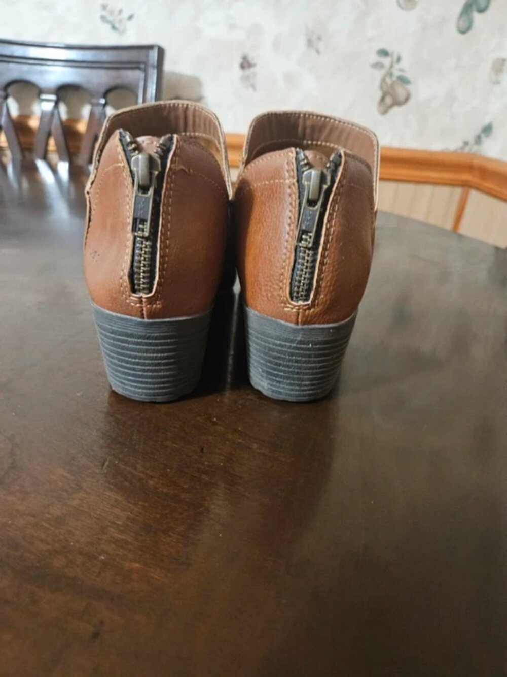 Brown Short Boot - Picture 2 of 4